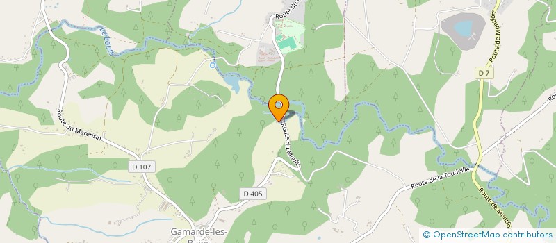 localisation de l'entreprise MADAME QUITTERIE MONCOT  ONARD