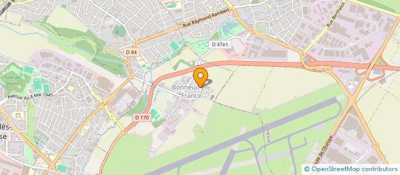 localisation de l'entreprise MADAME QUORRATULAINE HABIBULLAH KHAH  BONNEUIL-EN-FRANCE