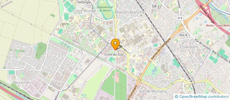 localisation de l'entreprise MADAME QURATULAIN MOHAMMAD  REIMS