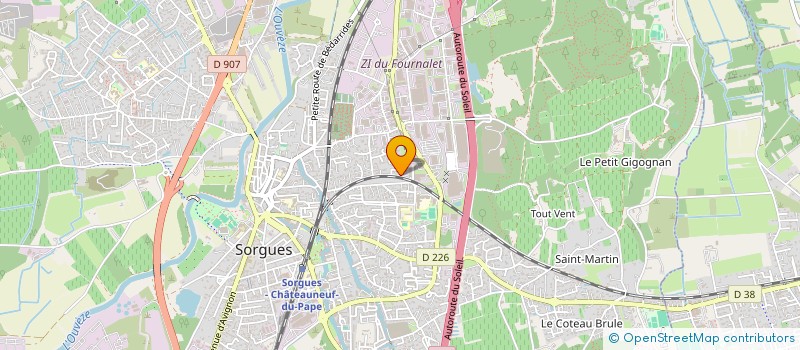localisation de l'entreprise MADAME QUY-THAO DOAN à SORGUES