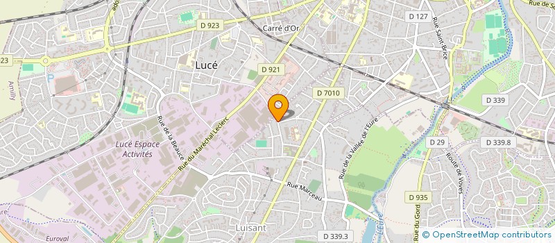 localisation de l'entreprise MADAME QUYNH CHI DINH NGUYEN à LUISANT