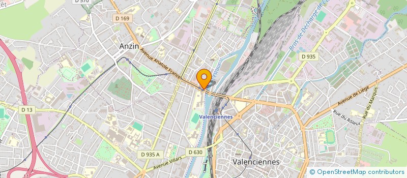localisation de l'entreprise MADAME QUYNH NGUYEN TANG à VALENCIENNES