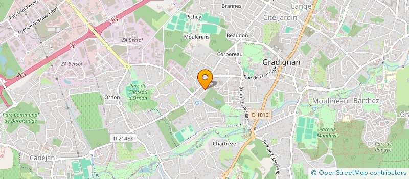 localisation de l'entreprise MADAME QUYNH TRANG BUI  BORDEAUX