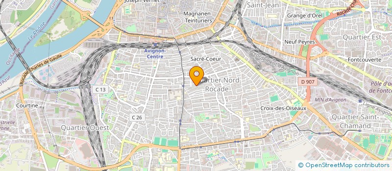 localisation de l'entreprise MADAME R-CLAUDE FITOUSSI à AVIGNON