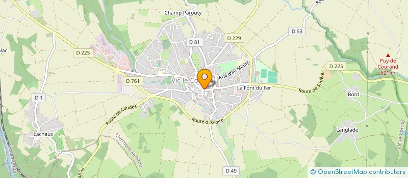 localisation de l'entreprise MADAME R KERTZINGER  VIC-LE-COMTE