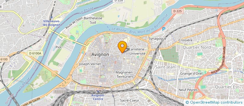 localisation de l'entreprise MADAME R ROUGIER à AVIGNON