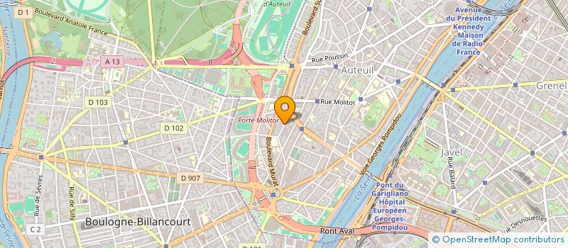 localisation de l'entreprise MADAME R SALAMA  PARIS