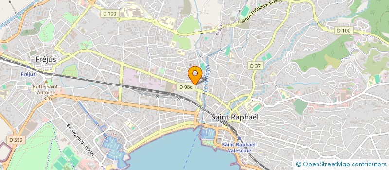 localisation de l'entreprise MADAME RABAA SABBAGH à FREJUS