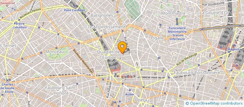 localisation de l'entreprise MADAME RABAH BENACHOUR à PARIS