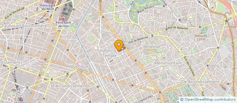 localisation de l'entreprise MADAME RABAH LARABI à PARIS
