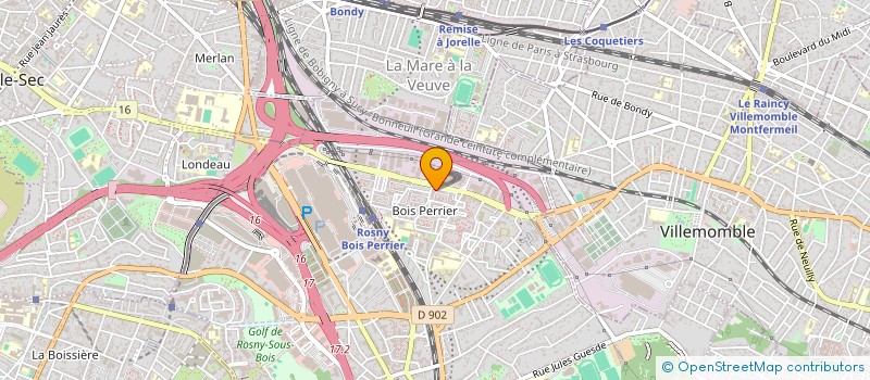 localisation de l'entreprise MADAME RABEA BEGUM à ROSNY SOUS BOIS