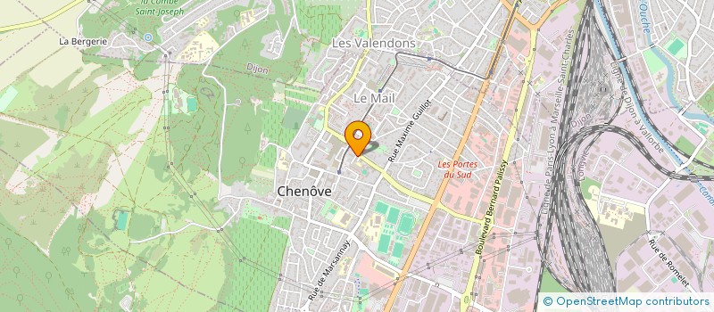 localisation de l'entreprise MADAME RABEA BENLECHEHEB à CHENOVE