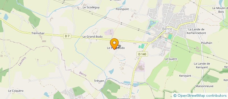 localisation de l'entreprise MADAME RABEA BOUREKIA  BERRIC