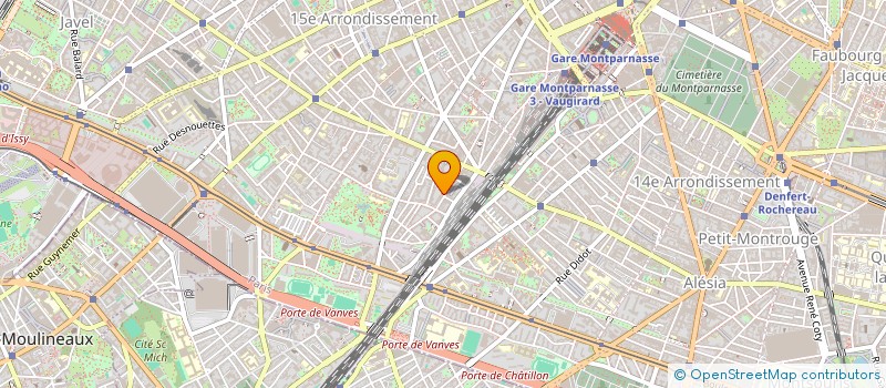 localisation de l'entreprise MADAME RABEA TOUATI  PARIS