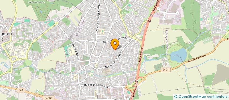 localisation de l'entreprise MADAME RABEB TLILI  PARIS