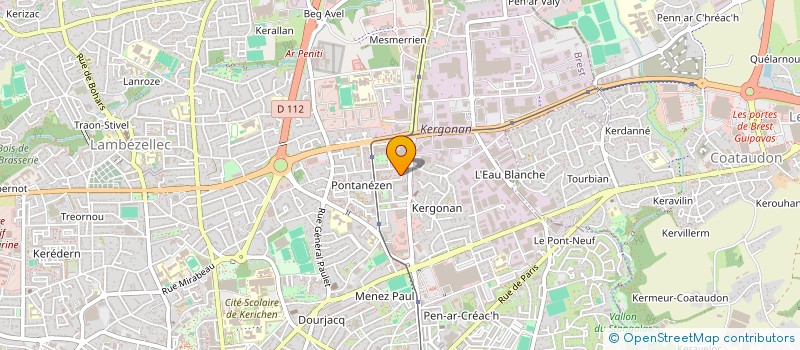 localisation de l'entreprise MADAME RABEYA BEGUM à BREST
