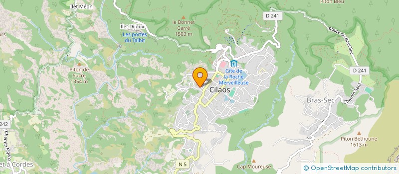localisation de l'entreprise MADAME RABEYA PATEL à CILAOS