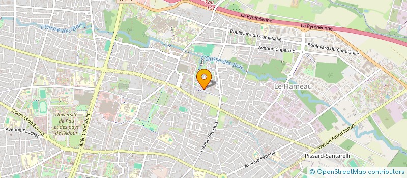 localisation de l'entreprise MADAME RABHA AISSAOUI à PAU