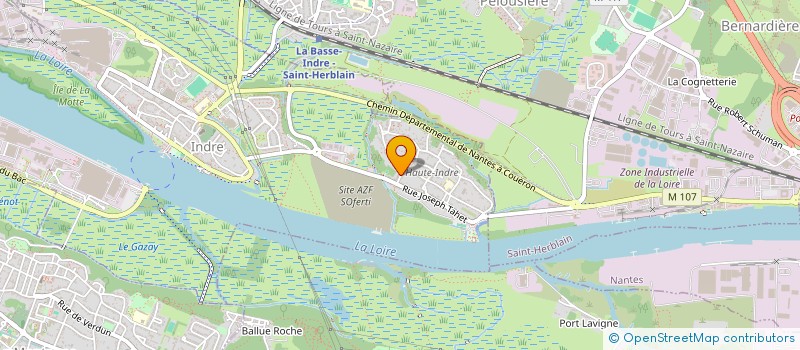 localisation de l'entreprise MADAME RABHA AREZKI  INDRE