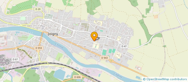 localisation de l'entreprise MADAME RABHA SLIMANE  JOIGNY