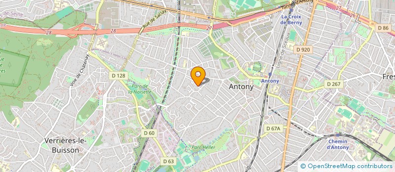 localisation de l'entreprise MADAME RABIA AIT ABDERRAHIM à ANTONY