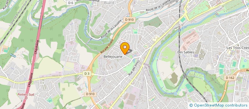 localisation de l'entreprise MADAME RABIA AIT MOUHOUCHTE à POITIERS