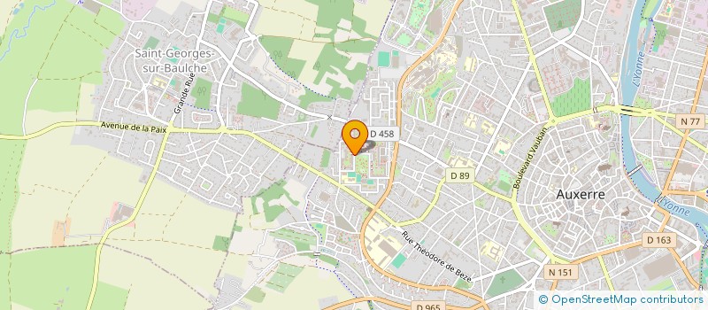 localisation de l'entreprise MADAME RABIA AL CADAOUI à AUXERRE