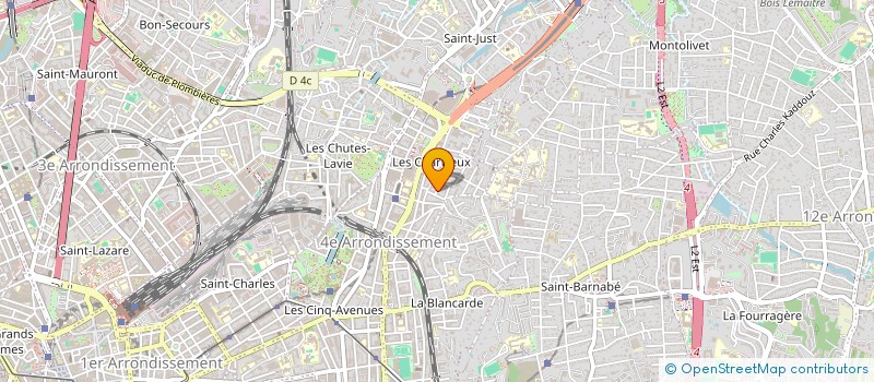 localisation de l'entreprise MADAME RABIA AOUINA à MARSEILLE
