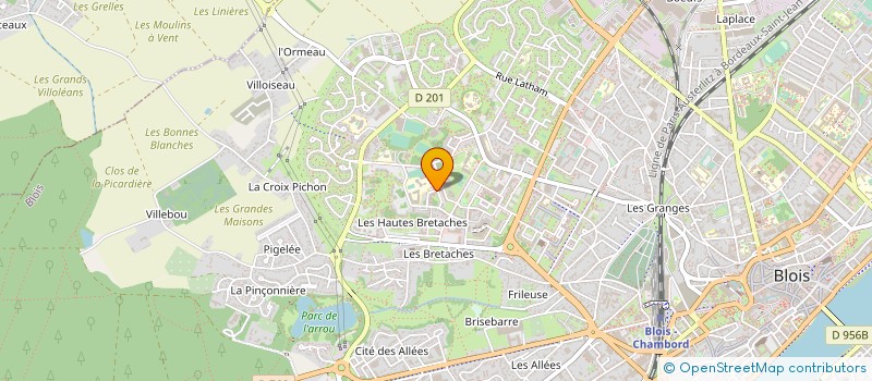 localisation de l'entreprise MADAME RABIA ASSAKALI  BLOIS