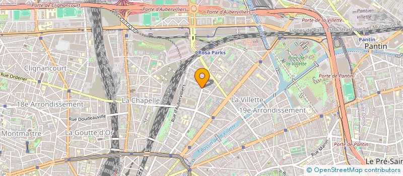 localisation de l'entreprise MADAME RABIA BENMOSBAH  PARIS