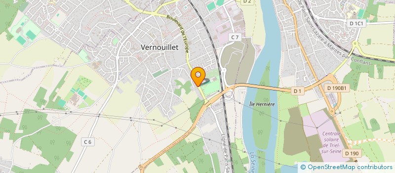 localisation de l'entreprise MADAME RABIA BOUTZERGANE à VERNOUILLET