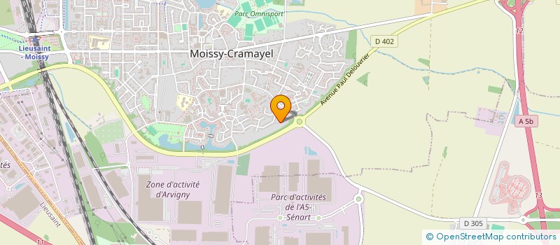 localisation de l'entreprise MADAME RABIA EL KAROUI à MOISSY-CRAMAYEL