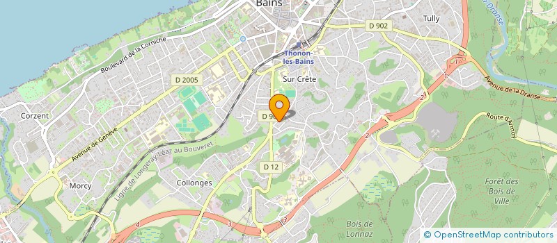 localisation de l'entreprise MADAME RABIA GOKTEKIN à THONON-LES-BAINS