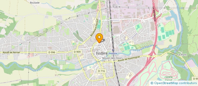 localisation de l'entreprise MADAME RABIA KARAKOCA  ISSOIRE