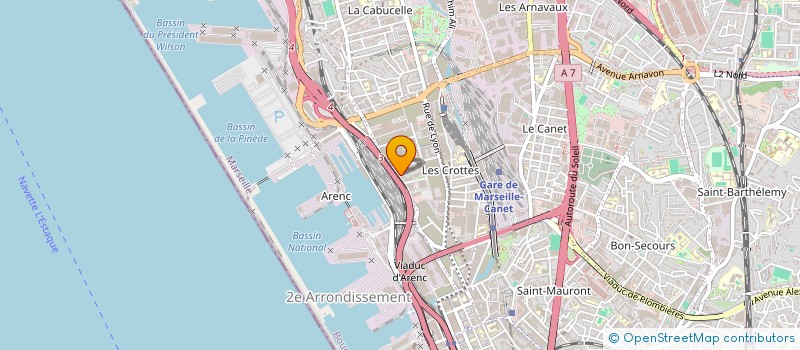 localisation de l'entreprise MADAME RABIA SAID à MARSEILLE 15EME
