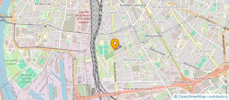 localisation de l'entreprise MADAME RABIA SEGHIR  VENISSIEUX