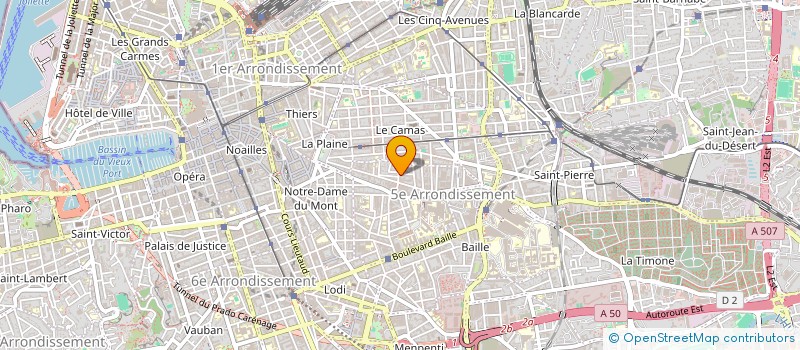 localisation de l'entreprise MADAME RABIAA AZZABI à MARSEILLE