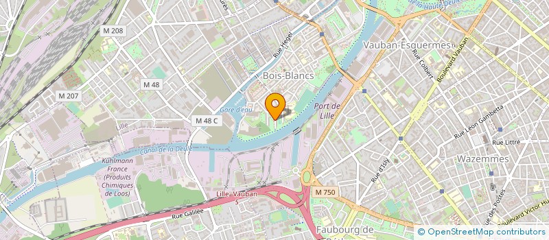 localisation de l'entreprise MADAME RABIAA EL KHAOUA à LILLE