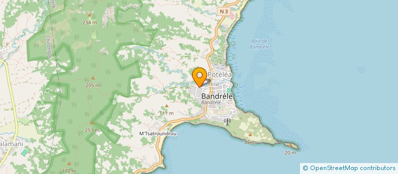 localisation de l'entreprise MADAME RABIANTI MAOULIDA  BANDRELE