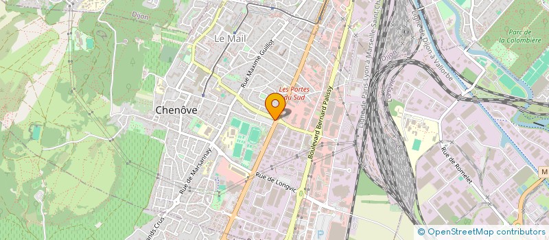 localisation de l'entreprise MADAME RABIHA HEMAIRIA  CHENOVE