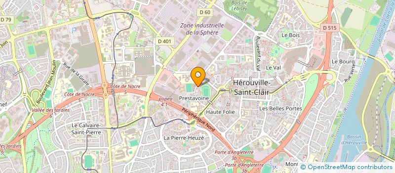 localisation de l'entreprise MADAME RACHA AFTIS à HEROUVILLE-SAINT-CLAIR