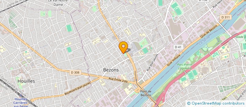 localisation de l'entreprise MADAME RACHA MOHAMED CHERIF à BEZONS
