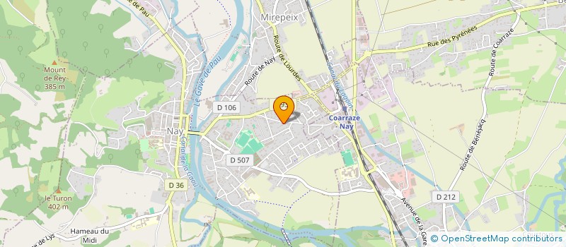 localisation de l'entreprise MADAME RACHAEL CANTELLO  NAY