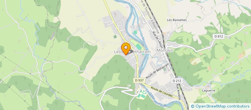 localisation de l'entreprise MADAME RACHAEL SANDERSON à LESTELLE-BETHARRAM