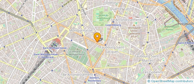 localisation de l'entreprise MADAME RACHEL AIT ADJEDJOU  PARIS