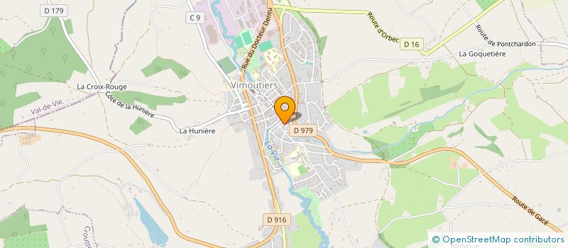 localisation de l'entreprise MADAME RACHEL ALICE NELLY SAUSSAYE à VIMOUTIERS