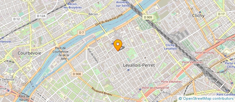 localisation de l'entreprise MADAME RACHEL AMZALLAG à LEVALLOIS-PERRET