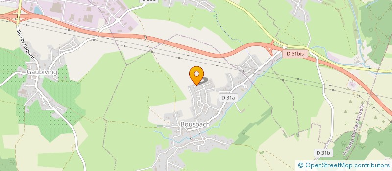 localisation de l'entreprise MADAME RACHEL ARAUJO  BOUSBACH