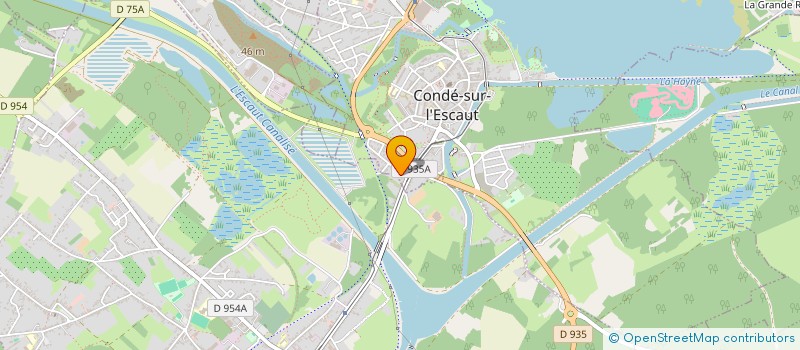 localisation de l'entreprise MADAME RACHEL ARISI  CONDE-SUR-L'ESCAUT