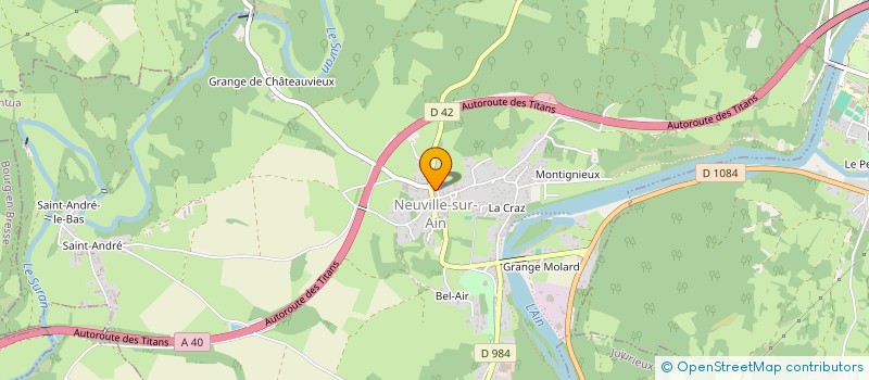 localisation de l'entreprise MADAME RACHEL ARNOLD à NEUVILLE-SUR-AIN